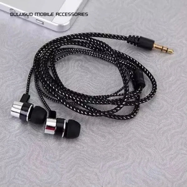 Wired Earphones 2 Basic 3.5mm in-Ear Stereo Earbuds Mobile Earphones Superb Bass Stereo Effect Headset Music Games Headphones