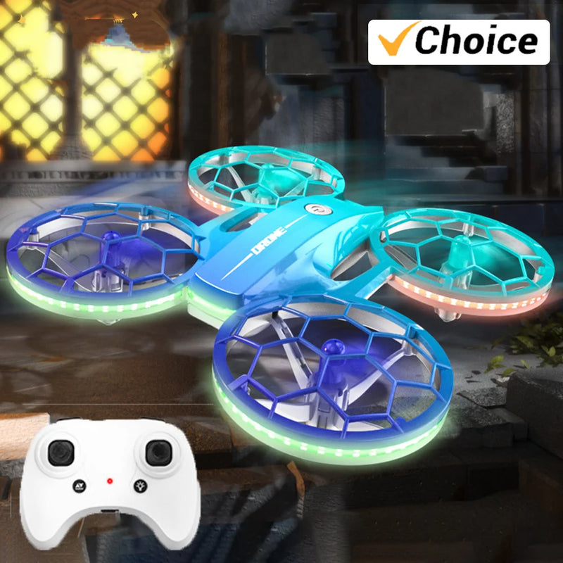 Jjrc H127 Mini Drone Rc New Ufo Rotary Flying Remote Control Resistant Racing Drones with Colorful Led Drone Light Toys Gifts