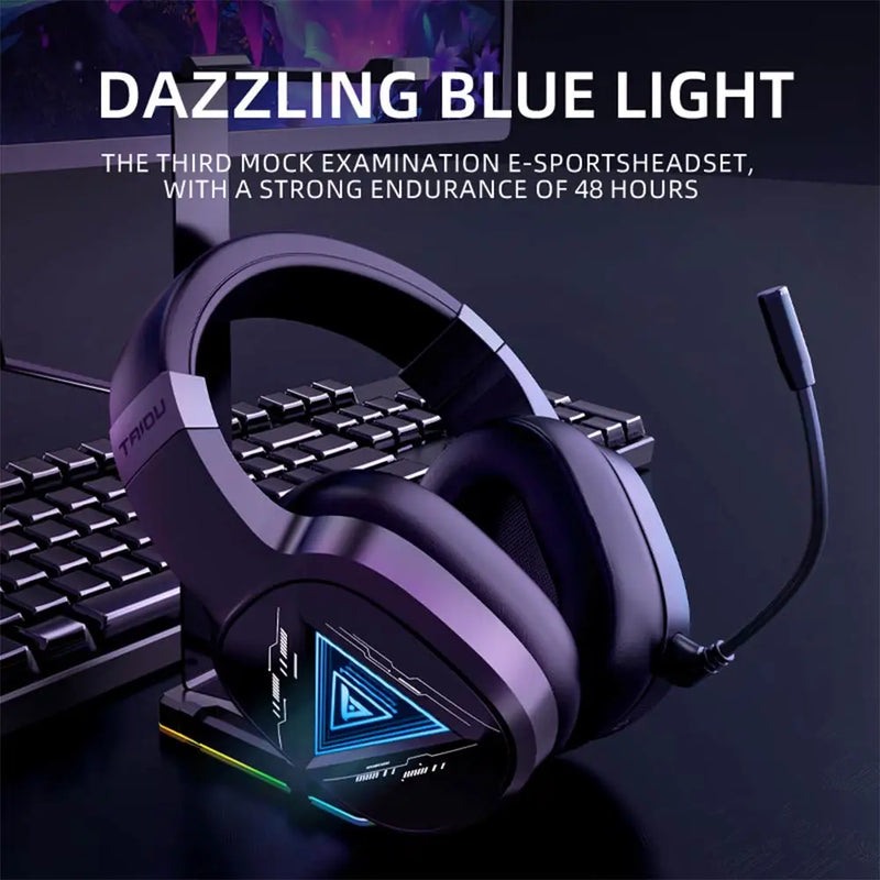 [Sale]TAIDU THS320 Wireless Gaming headset 3-Mode headphone Bluetooth/2.4G/USB/USB-C With Mic 50mm Big earmuffs Low-Latency