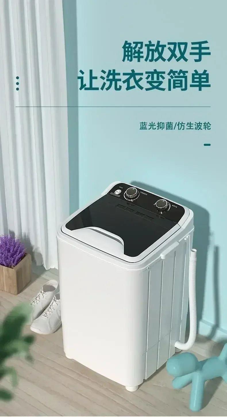 Large-capacity Washing Machine Home Dormitory Wash and Take Off A Single Cylinder Semi-automatic Small Mini Laundry lavadora