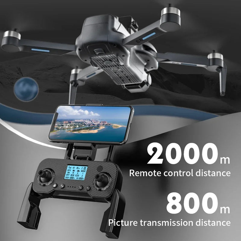 2024 019 PRO RC Drone 4K HD Fpv GPS Obstacle Avoidance Brushless Camera Aerial Photo UAV Laser Foldable Quadcopter Toys Gift