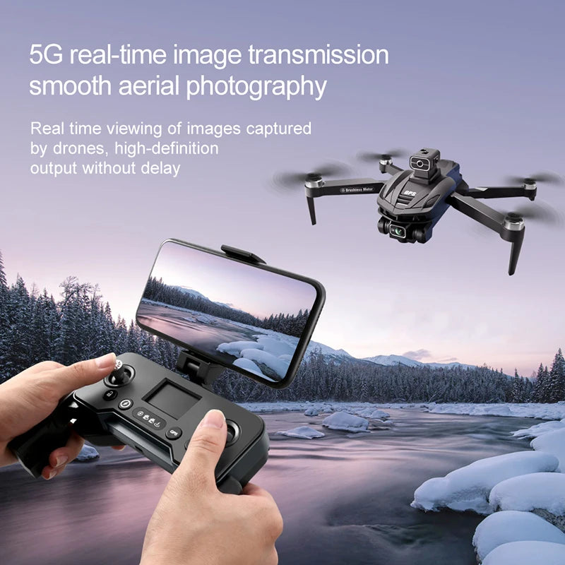 Xiaomi V168 Drone GPS 8K HD Professional Brushless Motor Aerial Photography Dual-Camera Omnidirectional Obstacle Avoidance UAV