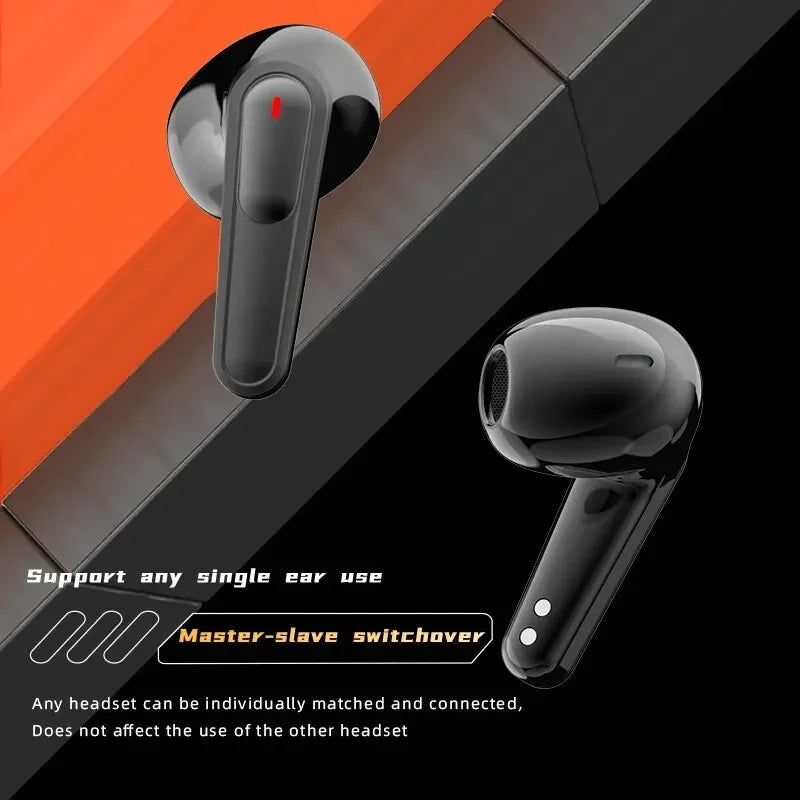 Pro90 Wireless Bluetooth Headset In Ear Digital Display Smart Touch Large Battery Life Music Games Gaming Earphones Headphones