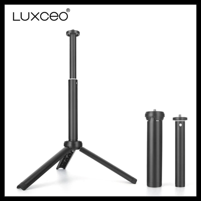 LUXCEO 1pc Mini Tripod Portable Photography Phone Stand Holder Adjustable for Video Camera Travel Selfie Stick tripode L03/L06