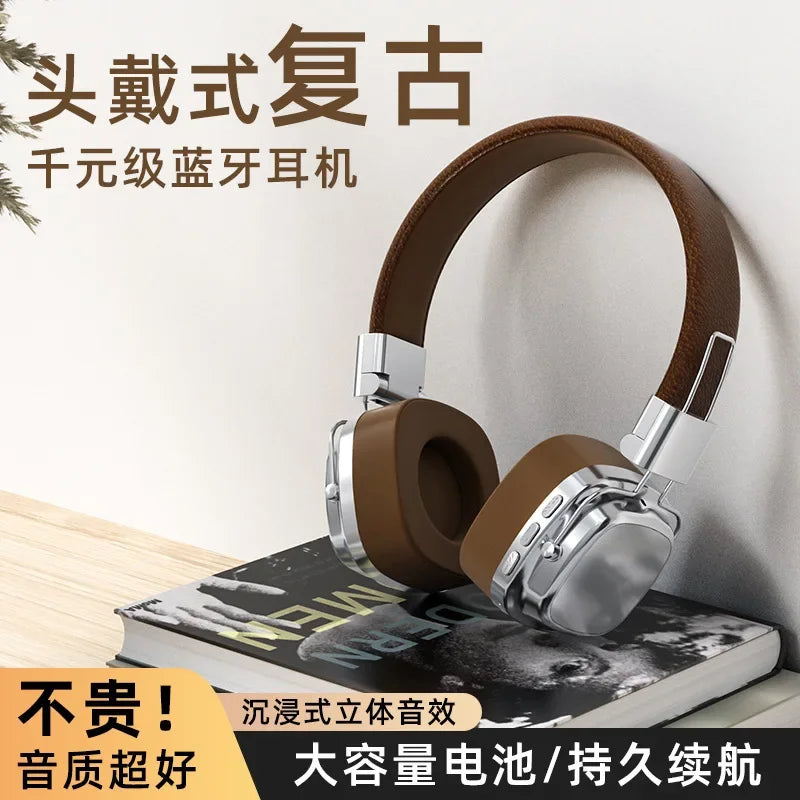 Original XIAOMI Bluetooth Wireless Headphones CR-8 Retro TWS Earphone For Samsung iPhone HIFI Game Headset With Mic Earbuds