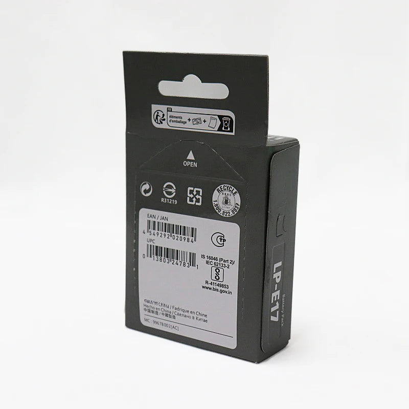 LP-E17 camera full decoding battery suitable for R50 R8 R10 RP 850D 800D 77D M6 and other lithium batteries