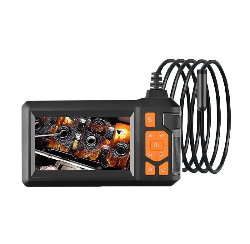 Industrial Endoscope With Light 4.3-inch LCD HD Digital Camera Handheld Waterproof Sewer Inspection Camera 8 LED lights