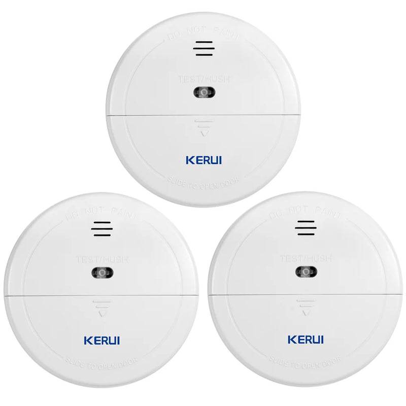 433mhz Wireless Smoke Protection Detector Smoke Fire Sensor For WIFI / PSTN / GSM Home Security Alarm System Or Work Alone