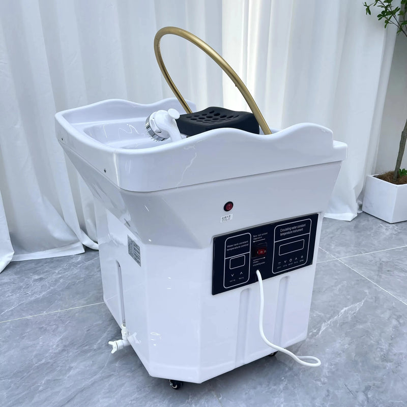 2024 Hot Sale Hair Washing Bed Portable Head Spa Equipment Mobile Shampoo Chair Basin In Stock