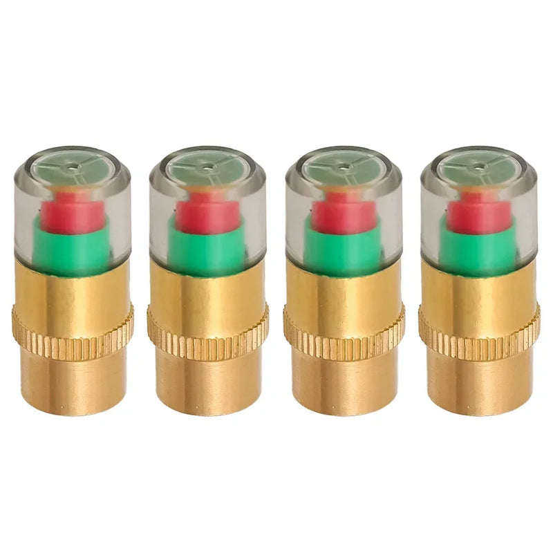 1-4pcs Car Tire Pressure Monitor Valve Cap Auto Motorcycle Tire Pressure External Sensor Inspection Tool Tire Valve Detection