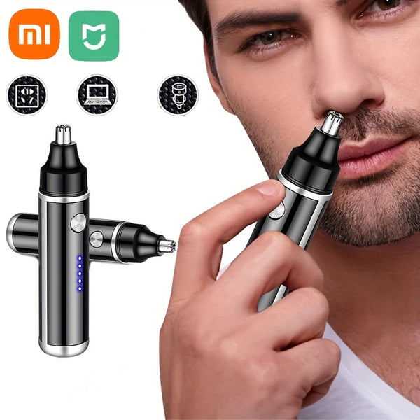 Xiaomi Mijia Nose Hair Trimmer With Power Display Unisex Hair Trimmer Razor Electric Nose Hair Trimmer Trim Nose Hair Quickly