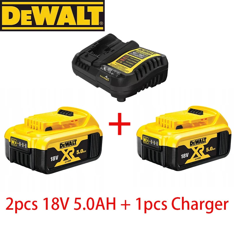 DEWALT original 18V, 5.0AH, DCB115, DCB118 battery charger, fast charging, lithium battery, tool battery