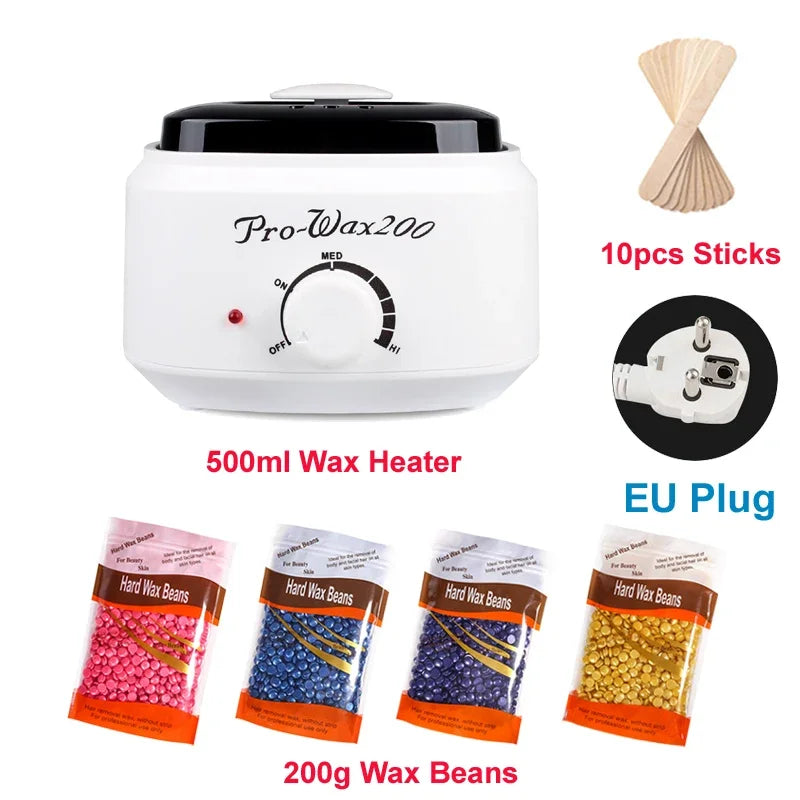 500ml Big Size Wax Machine for Hair Removal Depilatory Wax Heater Dipping Pot Paraffin Waxing Warmer Wax-melting Epilator