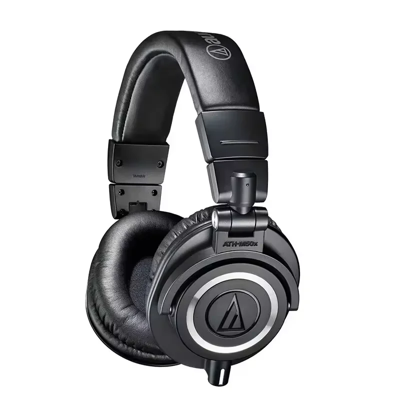 Audio-Technica ATH-M50X Professional Studio Monitoring Headphones Hifi Music Headset with Detachable Cable