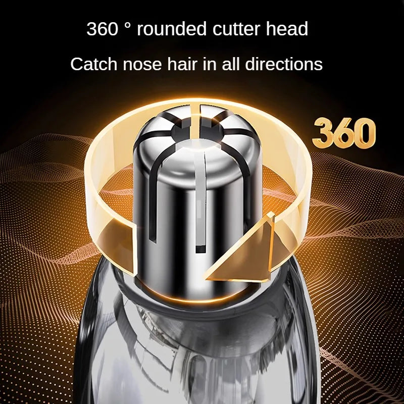 Electric Ear Nose Hair Trimmer Clipper Professional Painless Eyebrow and Facial Hair Trimmer for Men Women Hair Removal Razor