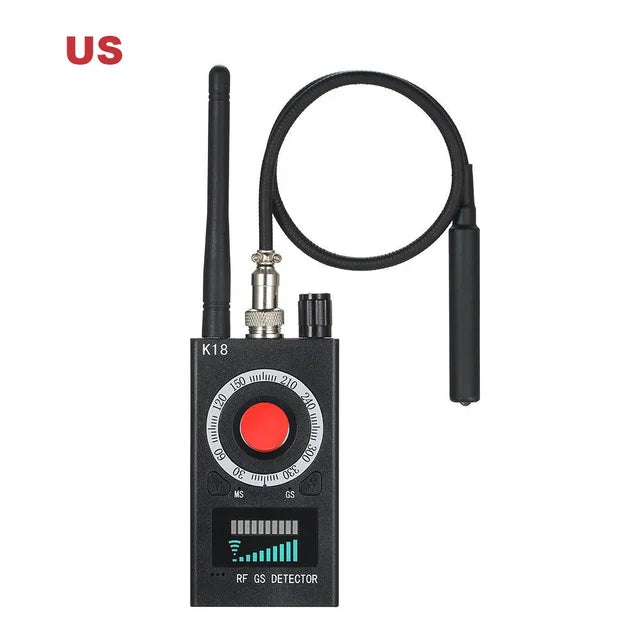 K18 Multifunction Mini Anti-Candid Detector GSM Audio Bug Finder GPS Signal RF Tracker Detect Wireless Lens Device Finder Camera