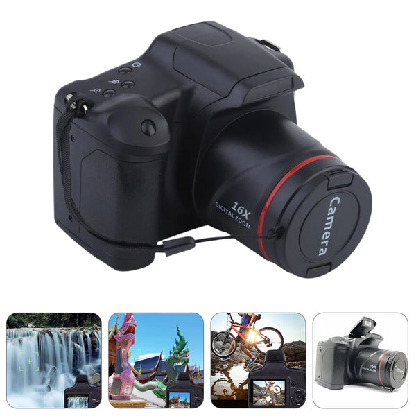 Digital Camera Portable 16X Zoom Video Camcorder Photography Telephoto For Students Beginner Professional Photographer HD