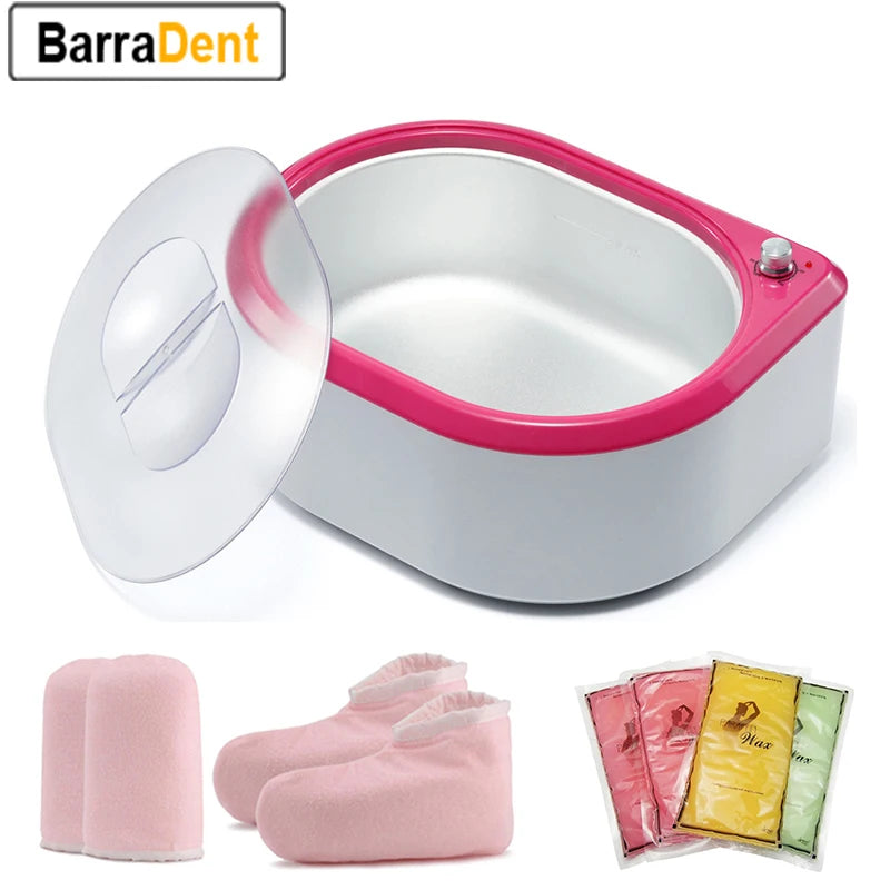 3000ML Paraffin Wax Warmer Moisturizing Paraffin Spa Wax Bath Kit With Mitts and Bootie For Smooth and Soft Skin