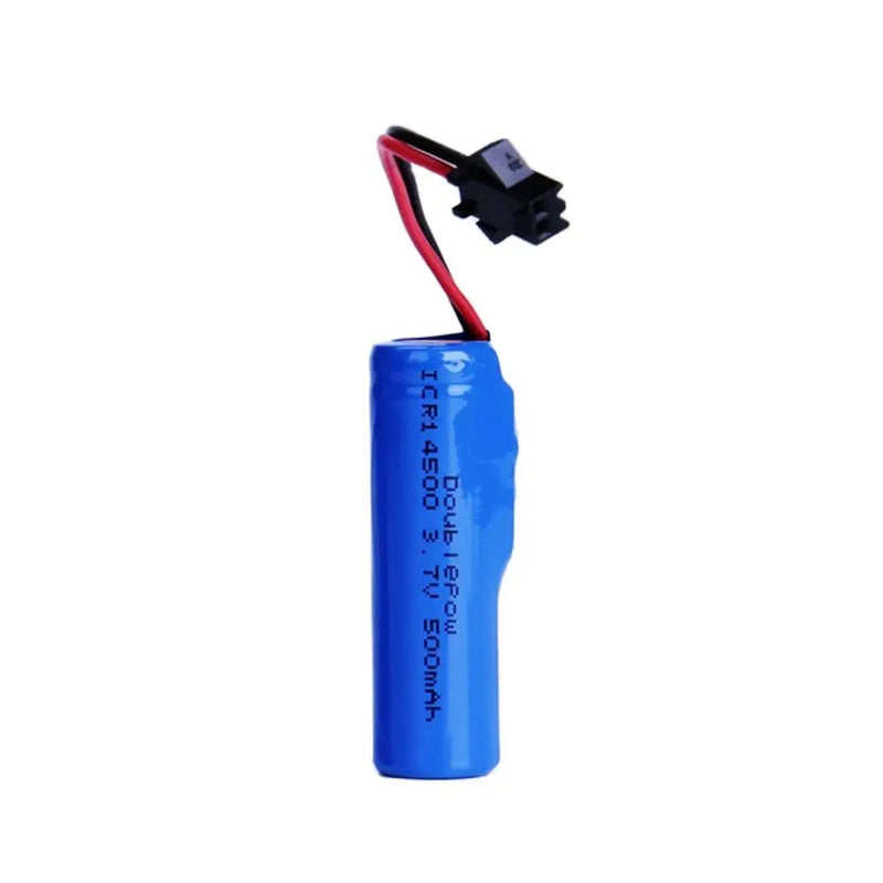 2pcs/lot 14500 rechargeable battery 3.7V 500mAh rechargeable lithium battery with intelligent protection board