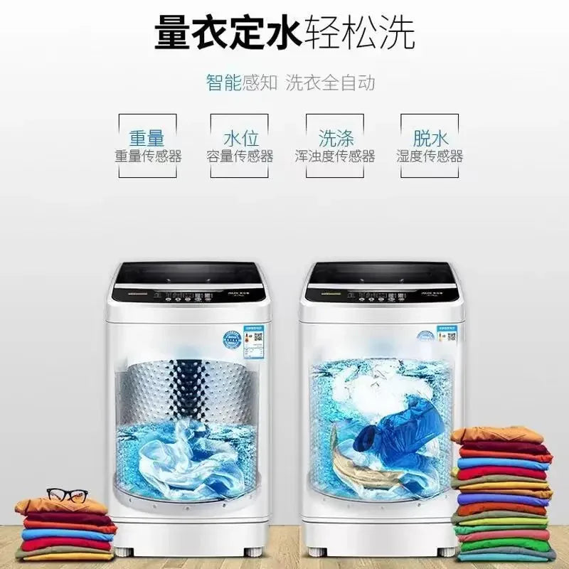 New automatic washing machine apartment large capacity wave anti-bacteria rental small dormitory household