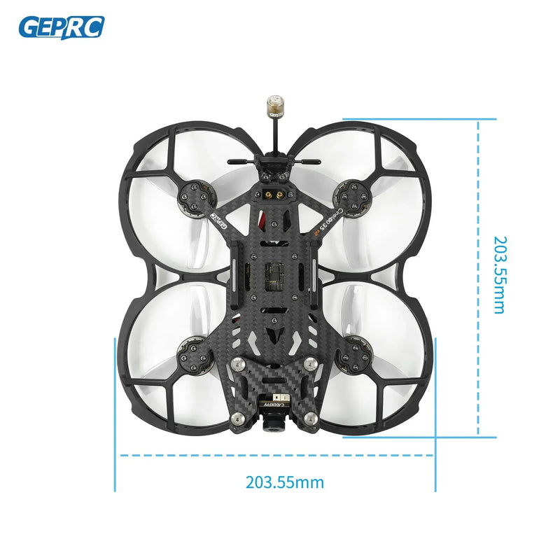 GEPRC Cinelog35 V2 Analog FPV Drone System 2650KV VTX SPEEDX2 ICM 42688-P F722-45A AIO V2 RC Quadcopter Freestyle Drone