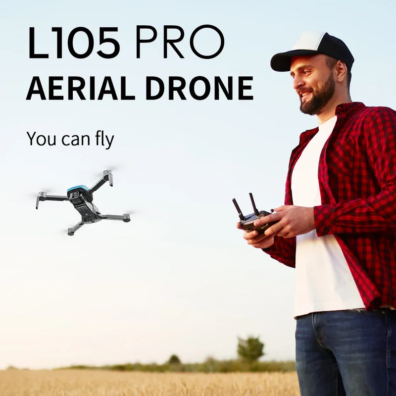 New L105 Pro Professional Drone GPS Brushless 4K HD Aerial Camera 5G FPV RC Obstacle Avoidance Helicopter RC Quadcopter Toys