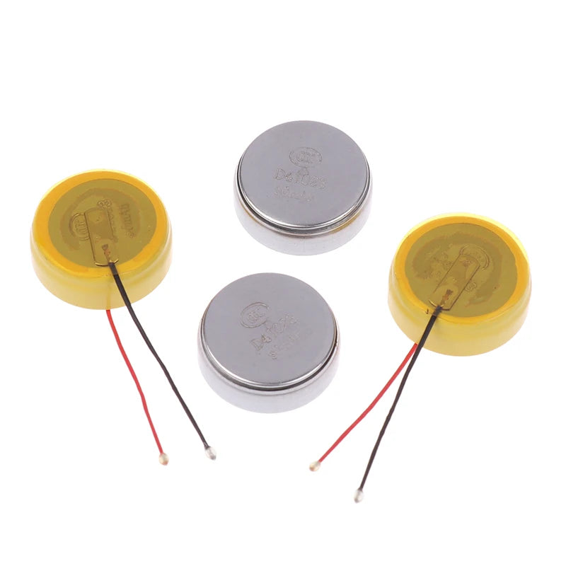 2Pcs New LIR1240 Rechargeable Button Battery 3.6V 50mAh For TWS Bluetooth Headphone Replacement Battery Accessories