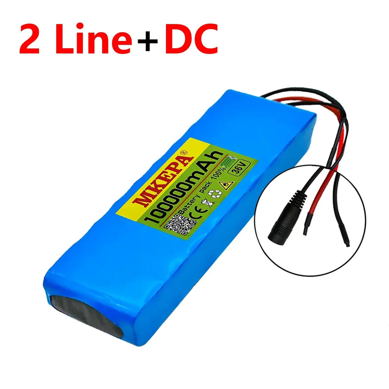 10S2P 36V 100000mAh 36v Electric Scooter Battery Lithium Electric Scooter 500W Electric Scooter Battery 36v 10s2p Battery