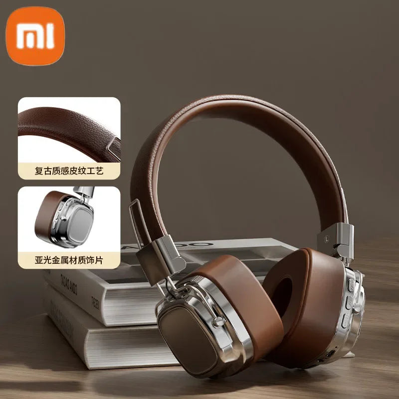 Original XIAOMI Bluetooth Wireless Headphones CR-8 Retro TWS Earphone For Samsung iPhone HIFI Game Headset With Mic Earbuds