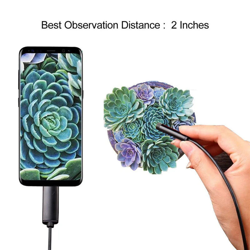 3in1 USB 5.5mm Endoscope Camera CMOS Borescope Inspection Otoscope Camera For Android and Computer Digital Microscope