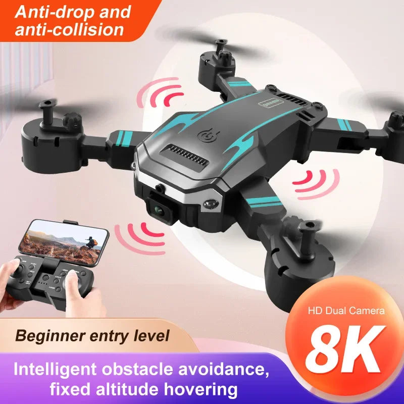 S6 Fpv Drone Foldable Quadcopter Aerial Drone Camera 8k Professional GPS  RC Helicopter FPV WIFI Obstacle Avoidance Toy Gifts