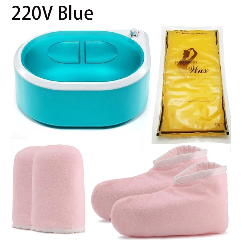 3000ML Paraffin Wax Warmer Moisturizing Paraffin Spa Wax Bath Kit With Mitts and Bootie For Smooth and Soft Skin