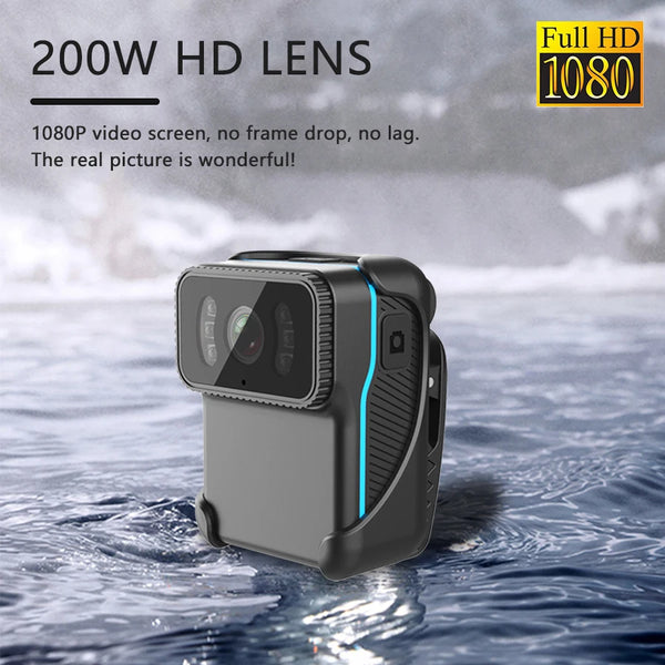 HD1080P Ultra HD Outdoor Portable Bicycle Camera, Small Outdoor WiFi Pet Camera, Sports Detection Nanny Camera