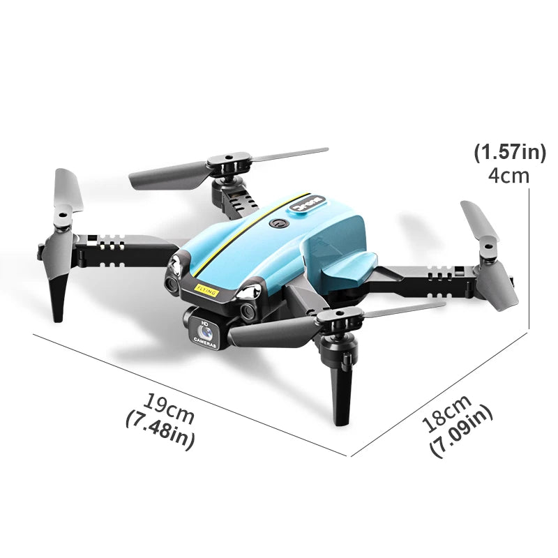 JJRC H126 RC Drone 8K HD Aerial Camera One-button Take-off Landing Mini Folding Drone Headless Mode Aircraft Toy Christmas Gift