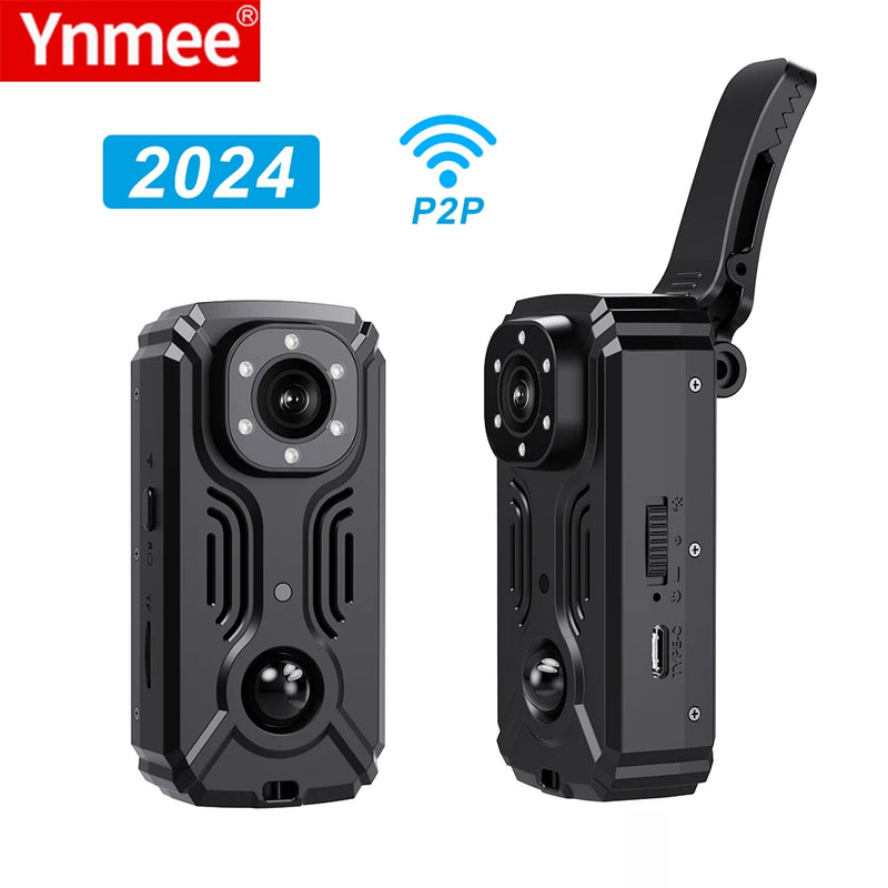 MD37-2K Hotspot Wifi Mini Camera IR-CUT Night Vision DVR Miniature Camcorder Pocket Police Body Cam PIR Bike Cameras Sports DV