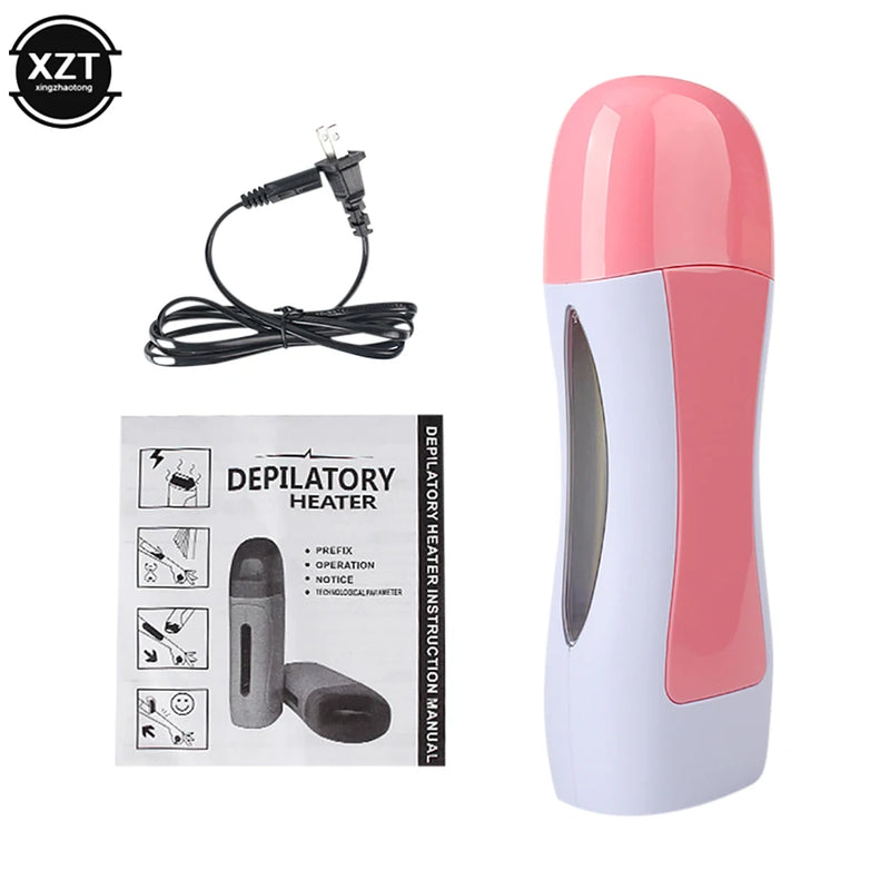 Handheld Electric Hair Removal Wax-melt Machine Heater Portable Epilator Roll on Wax Depilatory Heater Skin Care Tools