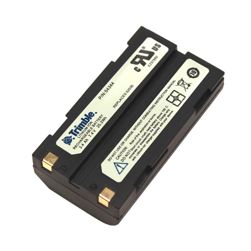 2Pcs 54344 Battery for Trimble R6 R7 R8 Gnss Gps Receiver 3400mAh Rechargeable Li-Ion Battery 54344