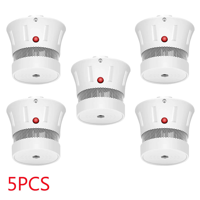 CPVAN Independent Smoke Detector Home Security Protection Fire Smoke Alarm Sensor Independence Firefighter Protect Equipment