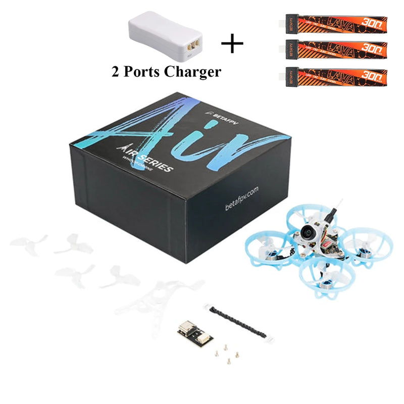 BETAFPV Air65 ELRS 2.4G Brushless Whoop Quadcopter Racing Drone Freestyle 1S RC Mini Drone with FPV Camera VTX Airplanes