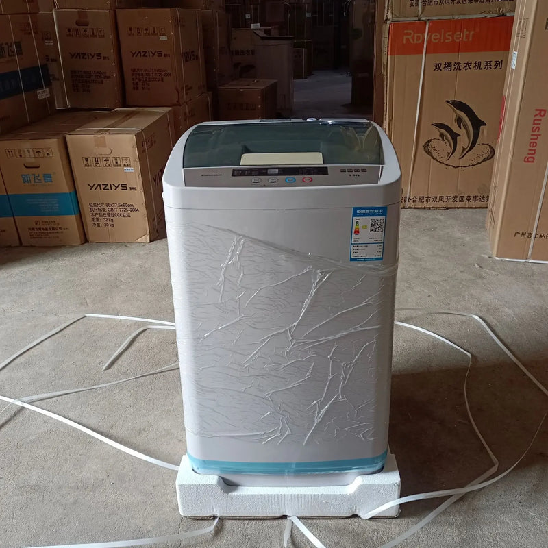 8.5kg Small Fully Automatic Washing Machine with Top-load Washer Single Tub Washer Laundry Machine Clothes Washer  and Dryer