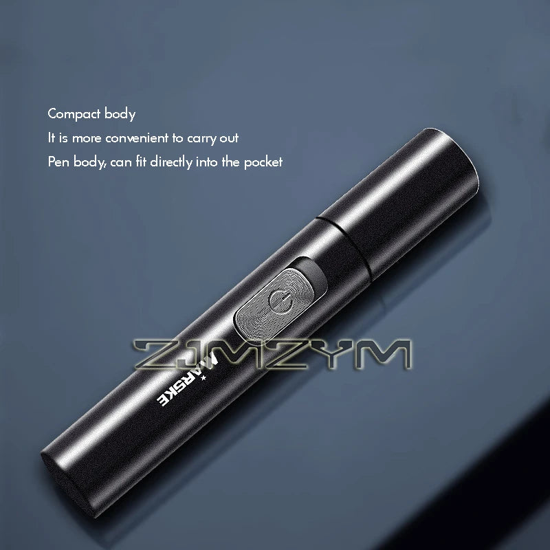 Professional Electric Nose Hair Trimmer Rechargeable Ear and Nose Hair Trimmer Painless Nose Hair Trimmer