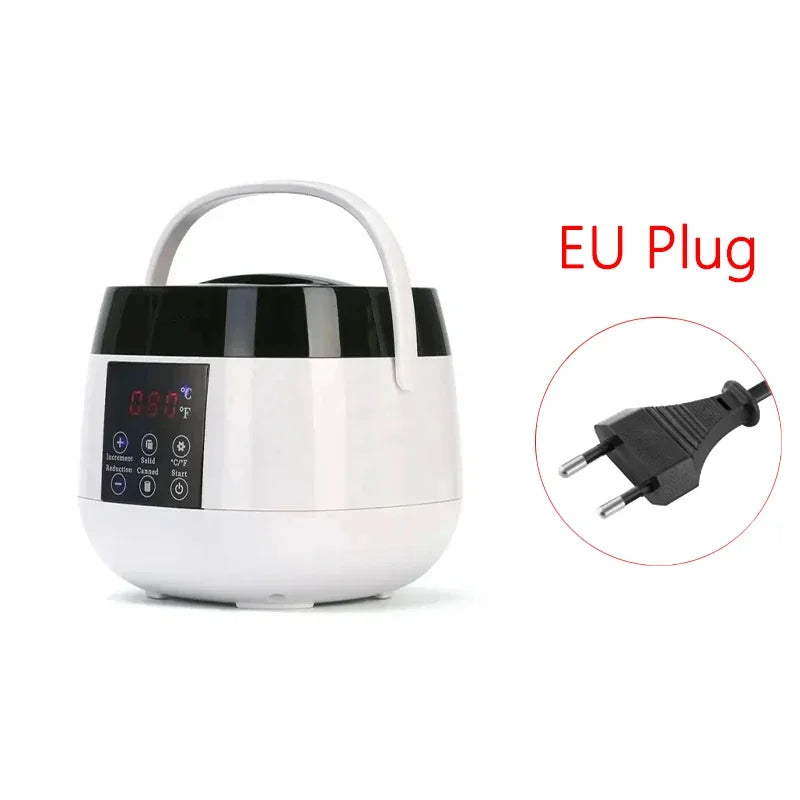 500ml LCD Intelligent Touch Screen Digital Display Wax Bean Heater Machine Warmer Wax Melting Machine Hair Remover Beauty Tools