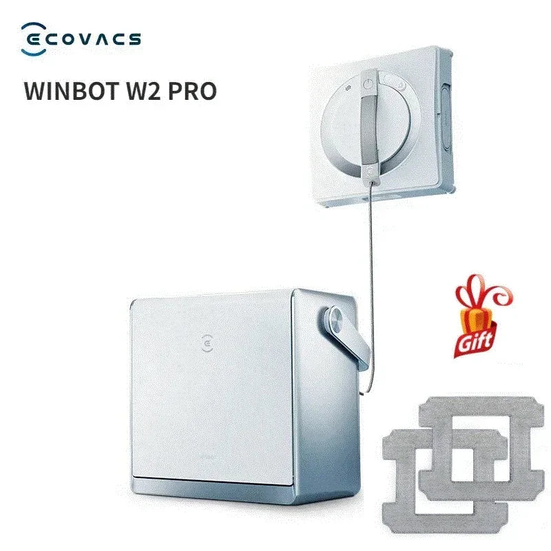 Original ECOVACS WINBOT W2 PRO Window Cleaning Robot Fully Automatic Window Cleaning Robot Household Window Cleaning Machine