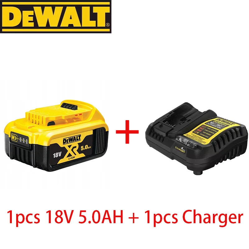 DEWALT original 18V, 5.0AH, DCB115, DCB118 battery charger, fast charging, lithium battery, tool battery