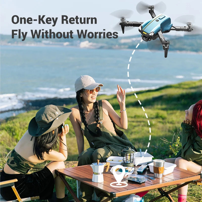 JJRC H126 RC Drone 8K HD Aerial Camera One-button Take-off Landing Mini Folding Drone Headless Mode Aircraft Toy Christmas Gift