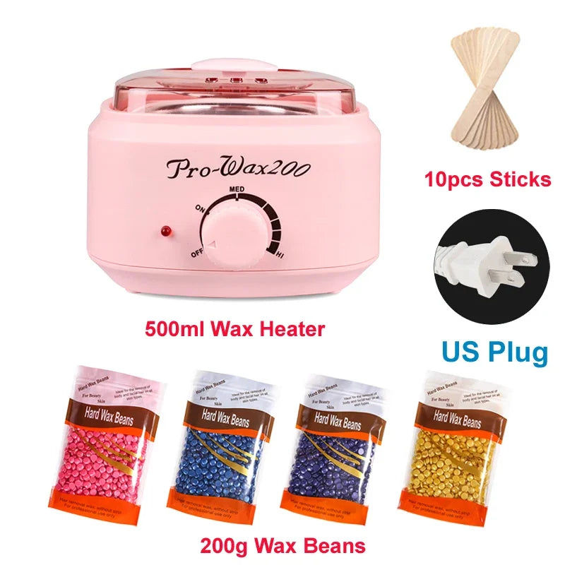 500ml Big Size Wax Machine for Hair Removal Depilatory Wax Heater Dipping Pot Paraffin Waxing Warmer Wax-melting Epilator