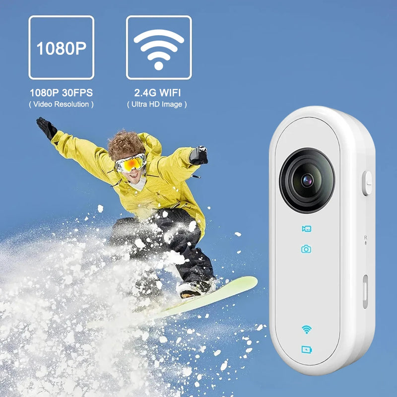 Action Anti-shake Camera 1080P WiFi HD Camcorders Sports DV Motion Cam Bicycle Motorcycle Mini Recorder Recording Device