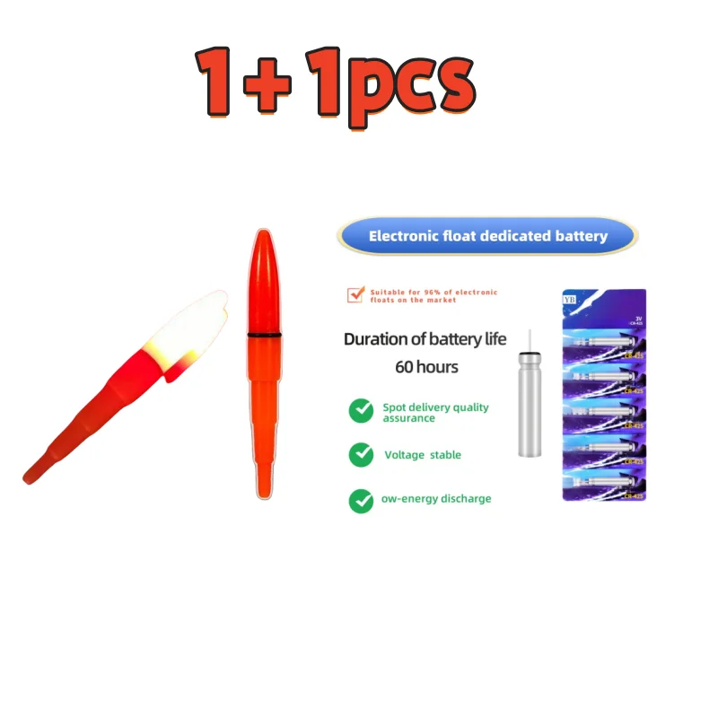 Buy 1 Get 1 FREE Fishing Floats Battery CR425 322 435 435 311 Night Fishing Floats Lithium Battery 3.6V Electric Floats Battery